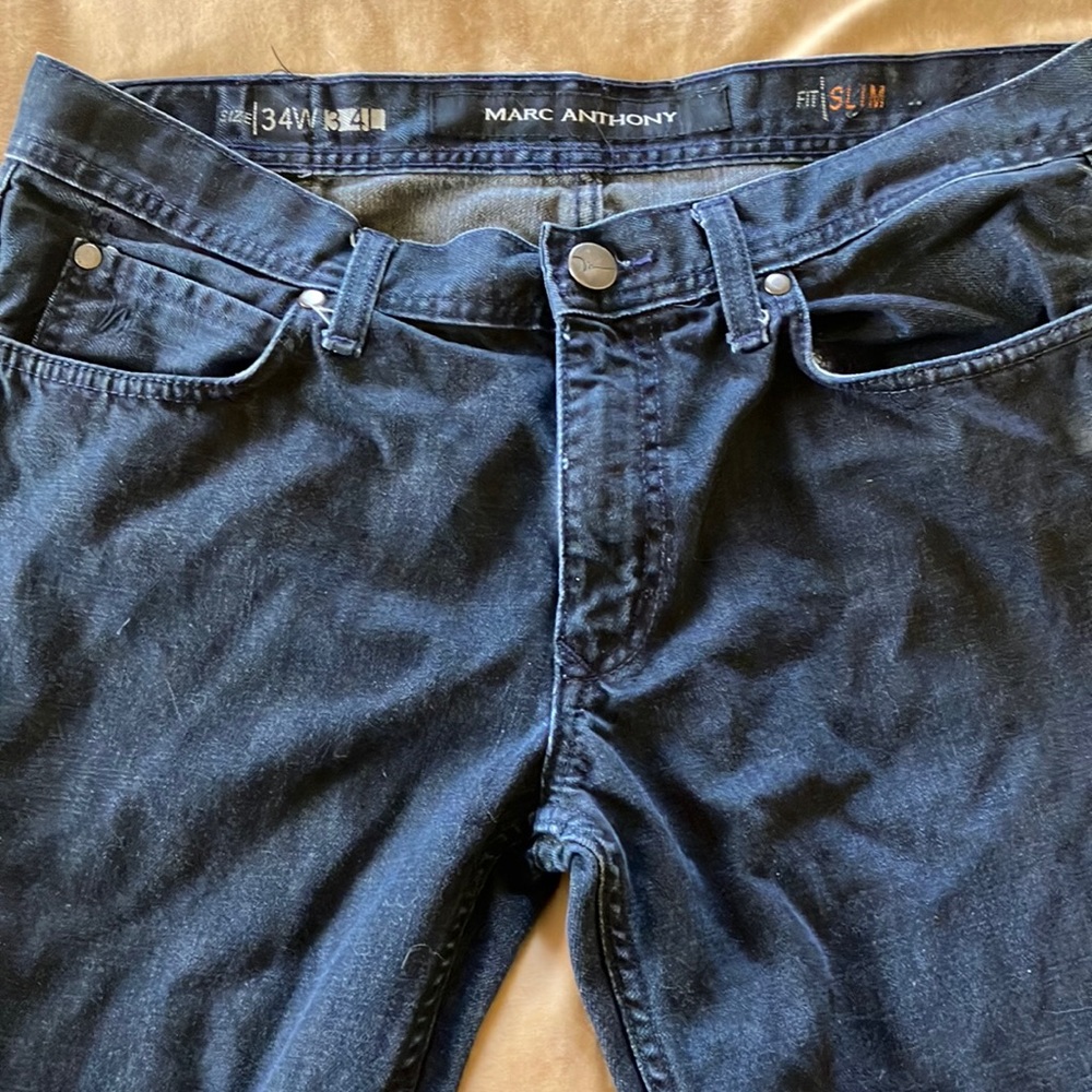 Marc Anthony dark wash jeans 34x34